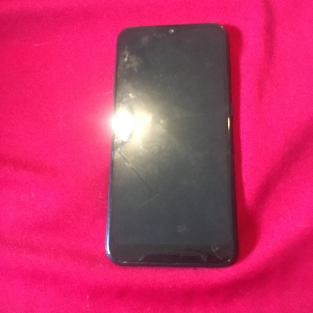 Black samsung a01 unlocked carrier phone